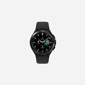 Samsung Galaxy Watch4 Classic 46mm Noir : Écran 1.4" Super AMOLED 450x450, 1.5Go RAM, 16Go, Wear OS, Wifi, GPS, Bluetooth 5.0, Boîtier Acier Inoxydable, IP68 - Miniature 2