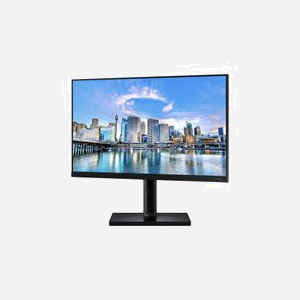 Samsung T45F LF27T450FZUXEN Moniteur 27" Full HD LED IPS 1920x1080 5ms 75Hz FreeSync Hub USB 2.0 HDMI DisplayPort Réglable Noir - Miniature 4