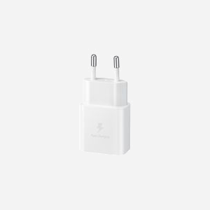 Samsung Chargeur Secteur Universel EP-T1510NWEGEU, 1 Port USB Type-C, 15W Charge Rapide, 100-240V, Protections Sur-courant, Blanc - Miniature 2