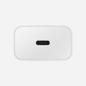 Samsung Chargeur Secteur Universel EP-T1510NWEGEU, 1 Port USB Type-C, 15W Charge Rapide, 100-240V, Protections Sur-courant, Blanc - Miniature 3