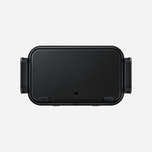 Samsung EP-H5300CBEGEU Support Actif Smartphone/Mobile Voiture Noir, USB, Recharge sans Fil, Compatibilité Galaxy/iPhone, 104x155x128mm, 291g