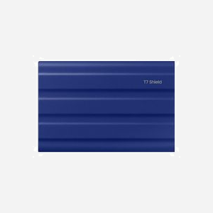 Samsung T7 Shield 2To SSD Externe USB Type-C 3.2 Gen 2 Bleu - 1050/1000 Mo/s - NVMe, Résistant Poussière/Eau IP65, Logiciels Samsung Portable SSD/Magician - Miniature 4