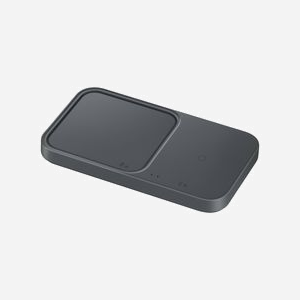 Samsung EP-P5400BBEGEU Chargeur Duo Sans Fil 15W Gris USB pour Smartphone, Smartwatch, Écouteurs - Refroidissement intégré - Compatible Qi - Miniature 4