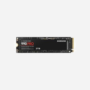 Samsung SSD 990 PRO 2 To M.2 PCIe 4.0 NVMe 2.0 V-NAND MLC, Lecture 7450 Mo/s, Ecriture 6900 Mo/s, 1400K/1550K IOPS, AES 256-bit