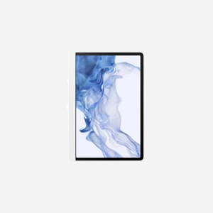 Samsung EF-ZX800PWEGEU Folio Blanc 12.7" pour Galaxy Tab S8+/S7+/S7 FE, Protection Chocs/Rayures, 259g, Dimensions 286.2x196.8x11mm
