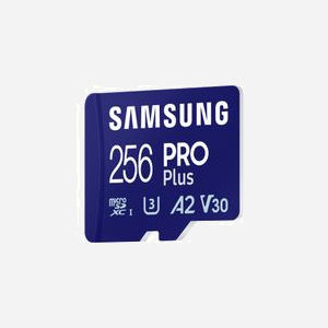 Samsung MicroSDXC 256Go UHS-I Classe 10 V30 A2 - Lecture 180Mo/s, Écriture 130Mo/s - Température Opérationnelle -25°C à 85°C - Miniature 2