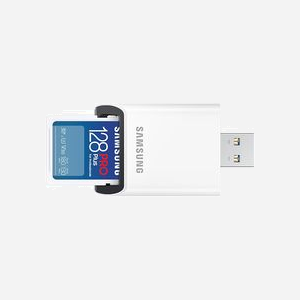 Samsung Carte SDXC 128 Go UHS-I U3 V30 180 Mo/s Lecture, 130 Mo/s Écriture, Température -25°C à 85°C, 32x24x2.1 mm, MB-SD128SB/WW - Miniature 2