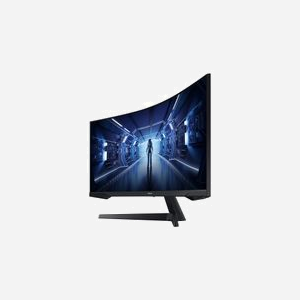 Samsung G55T Ecran PC 34" UltraWide Quad HD (3440x1440) LED VA 165Hz 1ms (MPRT) Incurvé 1000R FreeSync Premium HDMI/DisplayPort Noir - Miniature 5