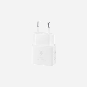 Samsung EP-T2510XWEGEU Chargeur Secteur USB-C 25W Super Fast Charging, Blanc, PPS, 1 Port, 100-240V, Sortie 5V/25W, Galaxy S10 5G/A80/A70 - Miniature 2