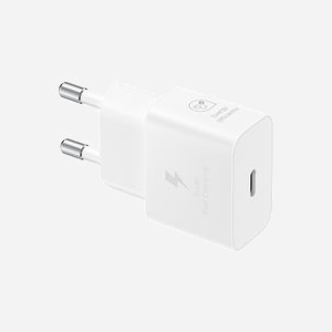 Samsung EP-T2510XWEGEU Chargeur Secteur USB-C 25W Super Fast Charging, Blanc, PPS, 1 Port, 100-240V, Sortie 5V/25W, Galaxy S10 5G/A80/A70 - Miniature 5