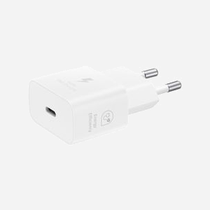 Samsung Chargeur Secteur 25W USB-C Blanc EP-T2510NWEGEU, Super Fast Charging, Alimentation PPS, 100-240V, Intérieur, 38x66.9x22mm, 51.6g - Miniature 4