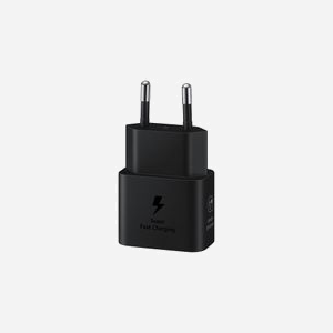 Samsung Chargeur USB-C 25W EP-T2510NBEGEU Noir - Charge rapide Super Fast Charging, Power Delivery (PPS), 1 port USB Type-C, 100-240V - Miniature 2
