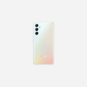 Samsung EF-QA346CTEGWW Housse de protection transparente pour Galaxy A34 (6.6") - Résistance poussière et rayures - Dimensions 80.6 x 163.8 x 10.8 mm - Miniature 1