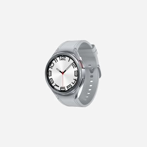 Samsung Galaxy Watch6 Classic 47mm Argent SM-R960NZSAEUE : Écran tactile 3.73cm, Bluetooth, NFC, Wear OS, Batterie 425mAh, Acier Inoxydable, IP68, MIL-STD-810H