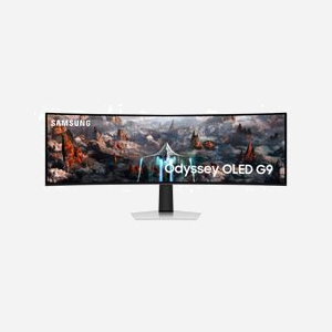 Samsung G93SC Ecran PC 49" Dual QHD OLED 5120x1440 240Hz 0.03ms G-Sync Compatible/FreeSync Premium Pro Argent (LS49CG934SUXEN)