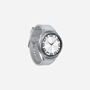 Samsung Galaxy Watch6 Classic 47mm Argent : Écran 1.5" Super AMOLED 480x480, RAM 2GB, Stockage 16GB, Wear OS, GPS, WiFi, Bluetooth 5.3, Batterie 425mAh - Miniature 3