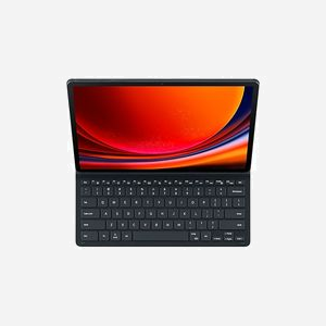 Samsung EF-DX810BBGGDE Clavier QWERTZ Allemand Pogo Pin pour Galaxy Tab S9+ (12.4") Noir - Miniature 3