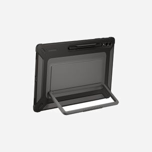 Samsung EF-RX910CBEGWW Housse Titane pour Galaxy Tab S9 Ultra 14.6" (37.1 cm) avec Béquille et Support S Pen, Résistance MIL-STD 810G-516.7 - Miniature 1