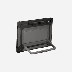 Housse Samsung EF-RX710CBEGWW Titane pour Galaxy Tab S9 11" (27.9 cm) avec Support et Boucle Stylo, Résistance Chocs/Rayures - Miniature 4