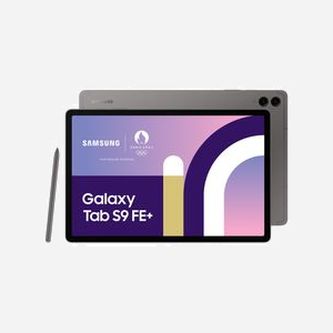 Samsung Galaxy Tab S9 FE+ SM-X610NZAEEUB - Écran 12.4" WQXGA TFT 2560x1600, Exynos 1380, 12Go RAM, 256Go Stockage, Wi-Fi 6, Android 13, Gris