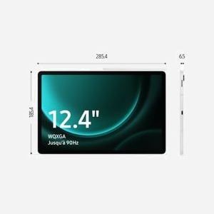 Samsung Galaxy Tab S9 FE SM-X610NLIAEUB Tablette 12.4" WQXGA TFT Exynos 1380 8Go RAM 128Go Wi-Fi 6 Android 13 Lilas, S Pen inclus - Miniature 4