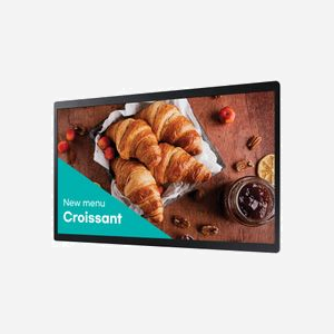 Samsung QB24C : Écran Signalétique LED 24" Full HD (1920x1080) 250cd/m², Wifi, Tizen 7.0, HDMI 1.4, 16/7, VESA 100x100, Noire - Miniature 2