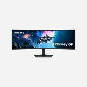 Samsung G95C Écran PC 49" Dual QHD LED 5120x1440 1ms VA 240Hz 1000R DisplayHDR 1000 FreeSync Premium Pro Hub USB 3.2 Gen 1 Noir - Miniature 1