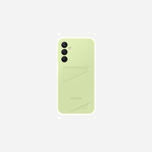 Samsung EF-OA256TMEGWW Housse Citron Vert pour Galaxy A25 5G, Écran 6.5", Porte-Carte Unique, Protection Anti-Rayures, Coloration Monochromatique