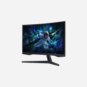 Samsung G55C Ecran PC 27" QHD (2560x1440) LED VA 165Hz 1ms, Dalle Incurvée 1000R, HDR10, FreeSync, HDMI 2.0, DisplayPort 1.2, Noir - Miniature 3