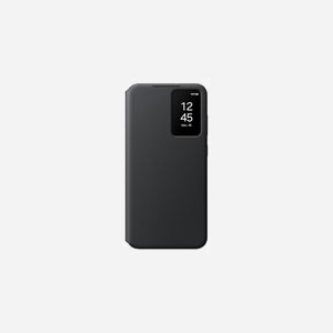 Samsung EF-ZS926CBEGWW Smart View Case Noir pour Galaxy S24+ (6.7") Étui Portefeuille avec Compartiment Carte, Protection Anti-Rayures, 80x161.7x14.5mm, 69g
