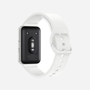 Samsung Galaxy Fit3 SM-R390NZSAEUE, Ecran AMOLED 1.6" 256x402, RAM 16Mo, Flash 0.256Go, Bluetooth 5.3, Batterie 208mAh, FreeRTOS, Boîtier Aluminium 40mm Argent, Bracelet Blanc, IP68, 18.5g - Miniature 4