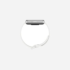 Samsung Galaxy Fit3 SM-R390NZSAEUE, Ecran AMOLED 1.6" 256x402, RAM 16Mo, Flash 0.256Go, Bluetooth 5.3, Batterie 208mAh, FreeRTOS, Boîtier Aluminium 40mm Argent, Bracelet Blanc, IP68, 18.5g - Miniature 5