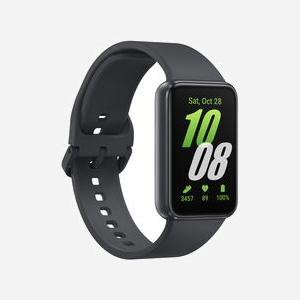 Samsung Galaxy Fit3 SM-R390NZAAEUB : Ecran AMOLED 1.6" 256x402px, RAM 16Mo, Flash 0.256Go, Bluetooth 5.3, FreeRTOS, Batterie 208mAh, Boîtier 40mm gris. - Miniature 3