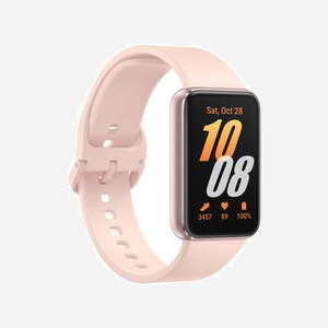Samsung Galaxy Fit3 SM-R390NIDAEUB : Écran AMOLED 1.6" 256x402, Boîtier 40mm Rose Doré, RAM 16Mo, Flash 0.256Go, Bluetooth 5.3, FreeRTOS - Miniature 3