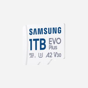 Samsung MicroSD EVO Plus (2024) 1 To UHS-I U3 V30 A2 160Mo/s Lecture/Ecriture incluant Adaptateur SD - MB-MC1T0SA/EU - Miniature 2