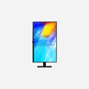 Samsung S80D - Écran LCD 32" 4K UHD (3840x2160) VA, 5ms, 60Hz, HDR10, Hub USB 3.2 Gen 1, HDMI 2.0, DisplayPort 1.2, VESA 100x100, Noir - Miniature 4