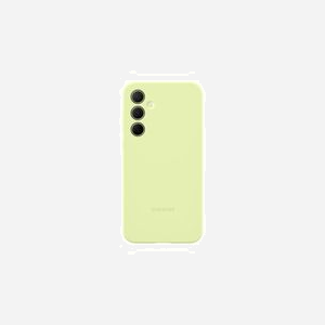 Samsung EF-PA356TMEGWW Coque Silicone Vert Citron pour Galaxy A35 5G 6.6", Protection Chocs/Rayures, 82.5x166.2x11.1mm, 33g