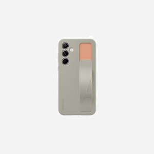 Samsung Coque Support EF-GA556TJEGWW Gris pour Galaxy A55 5G (6.6") avec Sangle Silicone, Résistance Chocs/Rayures, 82.4x166.1x12.2mm, 53g - Miniature 3
