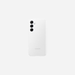 Samsung EF-ZA556CWEGWW Étui Smart View Blanc pour Galaxy A55 5G (6.6") avec Porte-Carte et Fenêtre Interactive Intégrée - 82.7x15.1x165.1mm - 73g - Miniature 2