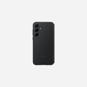 Samsung Étui Smart View EF-ZA556CBEGWW Noir pour Galaxy A55 5G (6.6"), avec Porte-Carte Intégré et Fenêtre Interactive (82.7 x 165.1 x 15.1 mm, 73g) - Miniature 2