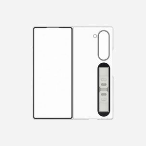Samsung EF-QF956CTEGWW Housse Transparente pour Galaxy Z Fold6 (7.6") - Protection Chocs/Rayures, Dragonne, 67.7x15.5x156mm, 27g - Miniature 4