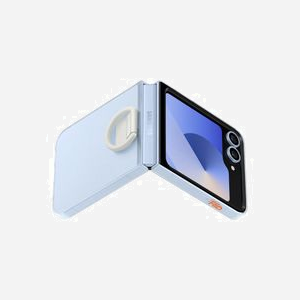 Samsung EF-QF741CTEGWW Housse Transparente pour Galaxy Z Flip6 6.7" (17cm) avec Anneau, Dimensions 74.5x167.6x9.6mm, Poids 17g - Miniature 2