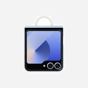 Samsung EF-QF741CTEGWW Housse Transparente pour Galaxy Z Flip6 6.7" (17cm) avec Anneau, Dimensions 74.5x167.6x9.6mm, Poids 17g - Miniature 3