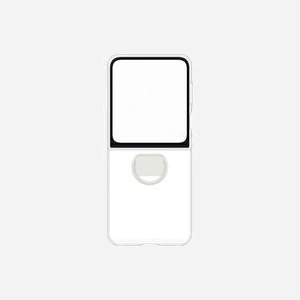 Samsung EF-QF741CTEGWW Housse Transparente pour Galaxy Z Flip6 6.7" (17cm) avec Anneau, Dimensions 74.5x167.6x9.6mm, Poids 17g - Miniature 5