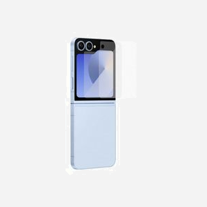 Samsung EF-UF741CTEGWW Protection d'écran Galaxy Z Flip6 6.7" Transparent, Film PET résistant aux rayures et impacts, Dimensions 71.7 x 99.3 mm, Épaisseur 0.2 mm