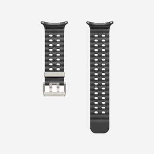 Bracelet Samsung ET-SNL70MBEGEU Gris Foncé pour Galaxy Watch Ultra, Boucle Titane Argentée, Système de Fixation Facile - Miniature 2