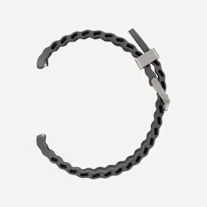 Bracelet Samsung ET-SNL70MBEGEU Gris Foncé pour Galaxy Watch Ultra, Boucle Titane Argentée, Système de Fixation Facile - Miniature 4