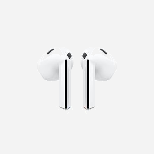 Samsung Galaxy Buds3 SM-R530NZWAEUE Ecouteurs True Wireless Stereo (TWS) Blanc Bluetooth 5.4, Réduction de Bruit Active (ANC), IP57, Autonomie 30h