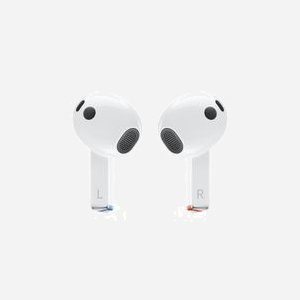 Samsung Galaxy Buds3 SM-R530NZWAEUE Ecouteurs True Wireless Stereo (TWS) Blanc Bluetooth 5.4, Réduction de Bruit Active (ANC), IP57, Autonomie 30h - Miniature 2