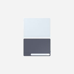 Samsung Book Cover Hybride EF-BX810PLEGWW Bleu pour Galaxy Tab S10+/S9+/S9 FE+ 12.4", Folio avec support, Auto Wake/Sleep, 211.5x287x7.1mm, 432g